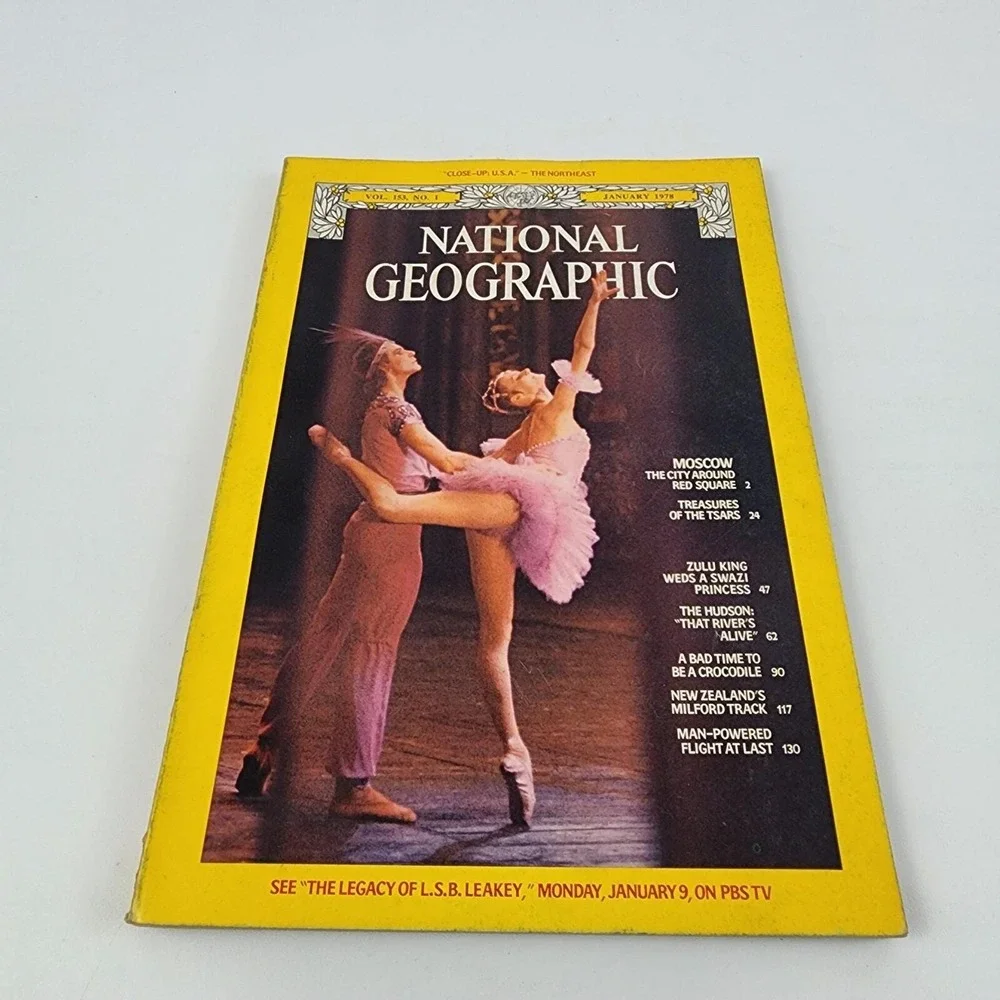 National Geographic Magazine January 1978‎ No Insert